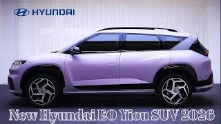 Первый электромобиль Hyundai на базе платформы EO, Elexio, получил название Hyundai EO Yiou.