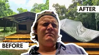 What DESTROYED our tent in the Masai Mara?
