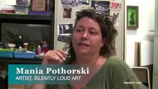 Deaf artists work in Franklinton