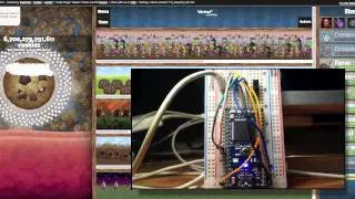 Cookie cheater - Using an mbed to simulate mouse clicks