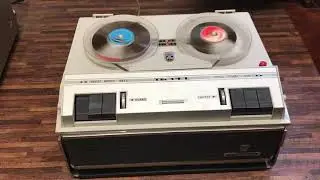 Grundig TK 14 L Tonbandgerät / Bandmaschine Funktionstest nach Reparatur