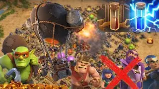 FARMING SIN REYES A GLOBOS Y DUENDES - Clash Of Clans