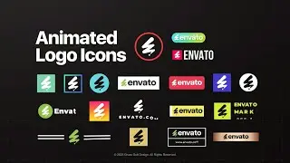Animated Logo Icons & Badges Pack - Premiere Pro Template