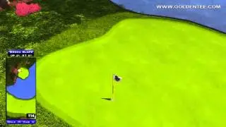 Golden Tee Great Shot on Winding Pines!