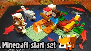 Lego Minecraft 21162 - Приключения в тайге | Обзор | Lego.