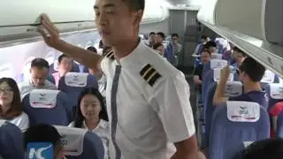 China's first indigenously designed ARJ21-700 conducts a demonstration flight