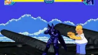Tall Paul Mugen #68 Homer Simpson vs Perfect Cell