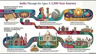 India  A 3,500 Year Story- Learn the major Dynasties and Remember them forever