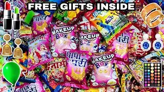 Biggest Collection of Makeup box snacks - Free Makeup Gifts Inside 😱 | Beauty Gifts inside snacks 😍
