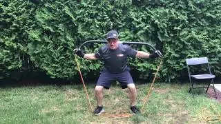 GORILLA BOW LOWER BODY RESISTANCE BANDS WORKOUT