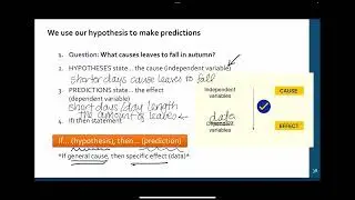 101 1F The Scientific Method Making Predictions