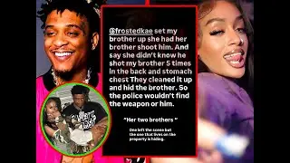 Kirk & Rasheeda's Daughter Frosted Kae Accused Of K!lling Atlanta Rapper T-Hood!! (Shot 5x)
