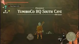 Legend of Zelda Tears of the Kingdom: YunoboCo HQ South Cave