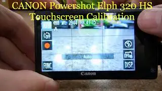 How to improve touch screen sensitivity on Canon Powershot Elph 320 HS