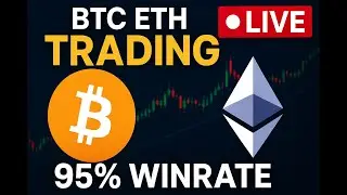 🔴Bitcoin Live Today | BTC & ETH Price Action | Safe Trade Setup