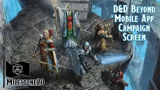 D&D Beyond Mobile App Campaign Screen