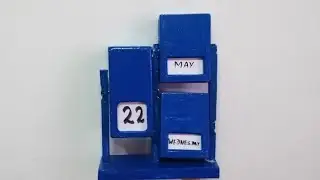 Endless Calendar | Desktop Calendar | DIY