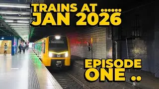 Trains At the North East Only underground Station ..... 2026