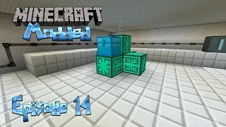Minecraft Modded Survival Ep 14 Quantum Quarry