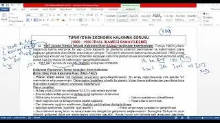 6. SON DERS KALKINMA PLANLARI 2023 #2023kpss #agrubuiktisat #türkiyeekonomisi