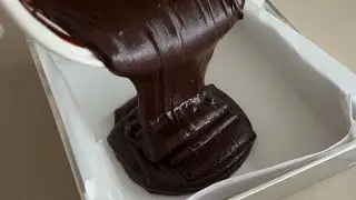Brownie Dark chocolate (No trans fat) #easyrecipe #recipe #food #brownie #dessert