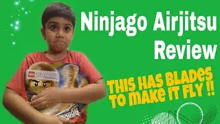 Ninjago Airjitzu Golden Dragon Masters. Unboxing and Review Lego 70644