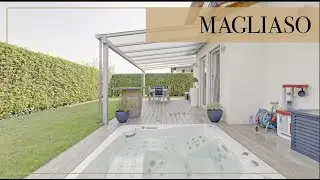 🏠 DOLCE VILLETTA A SCHIERA A MAGLIASO CON JACUZZI
