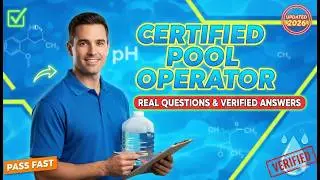 CERTIFIED POOL OPERATOR QUESTIONS AND CORRECT DETAILED ANSWER S VERIFIED ANSWER S