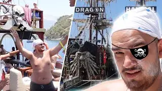 Gafi ne Anijen e Pirateve duke shetitur neper Detin e Turqise!!! - VLOG & PARTY -