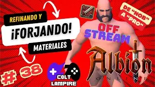 ALBION - CAP38, ¡Refinando y forjando materiales en THETFORD! | GAMEPLAY ESPAÑOL LAT|