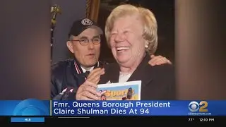Former Queens Borough President Claire Shulman Dies At 94
