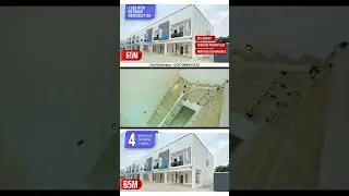 Affordable Luxurious 4 And 3 Bedroom Terraces in Ajah Lagos #forsale #shorts