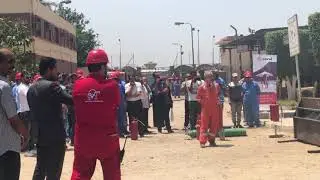 Real Fire Test at PPC
