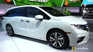 2018 Honda Odyssey Elite - Exterior and Interior Walkaround - Debut at 2017 Detroit Auto Show