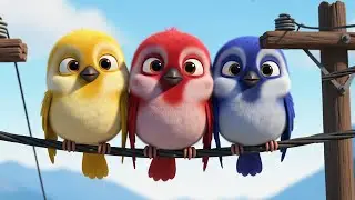 Three Sparrows &mdash; Funny Kids Song