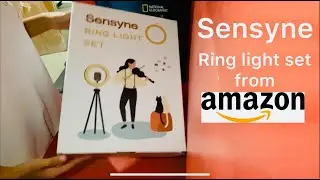 Unboxing Sensyne 10'' Ring Light | Set up | Amazon