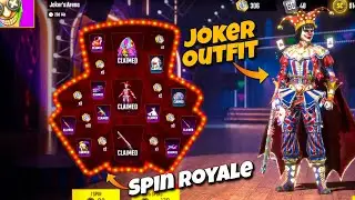 Jokers Arena Spin Royale Glipse🔥 Joker Outfit🤯 Gun Skins😱