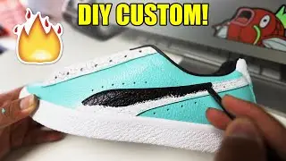PUMA x DIAMOND CUSTOM TUTORIAL! 🎨