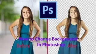 How to Change Background In Photoshop By Vfx Duniya Tutorials
