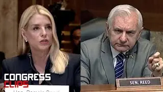 Heated Debate: Senator Jack Reed Challenges AG Bondi on Gun Laws