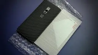 Крышка под карбон для OnePlus Two и стекло в подарок от продавца. Посылка из Китая Aliexpress 4k