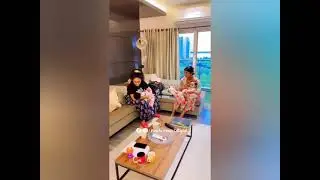 Nilumma with her friend Emma baby|Nila Srinish|Pearle Maaney|Pearle Army