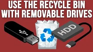 Добавьте функцию корзины на внешние USB-накопители