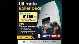 * SPECIAL SUMMER OFFER * Vaillant 24/25 KW Boiler for Just &pound;1890 only (inc. Supply & Fit)