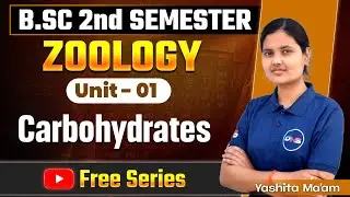 B.Sc 2nd Semester Zoology Unit-01 Carbohydrates || 2nd Semester Unit-01 Zoology