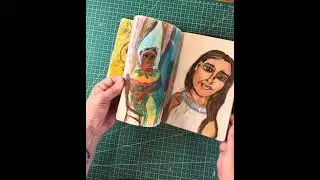 Sketchbook tour of weekly work #5
