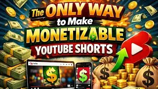 Единственный способ создавать монетизируемые короткие видеоролики на YouTube (просто скопируйте м...