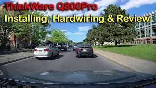 Обзор двухканального видеорегистратора Thinkware Q800 PRO: распаковка, настройка, установка, подключение, парковка, ADA