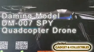 Daming DM-007 SPY Quadcopter Drone Unboxing & Review [MY]