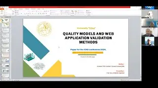 ICAS 2024 Vinčević Vernes QUALITY MODELS AND WEB APPLICATION VALIDATION METHODS
